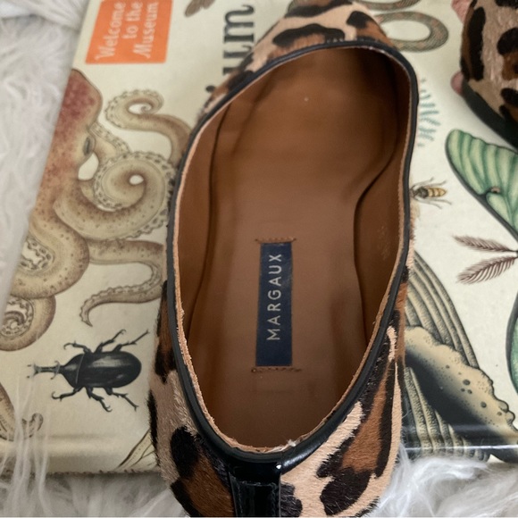 MARGAUX LONNBERG Ponyhair Animal Print Flats - Picture 7 of 8